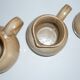 Suite of 3 CNP Village cream or milk jars