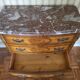 Chest of drawers with 4 drawers in Louis XV style