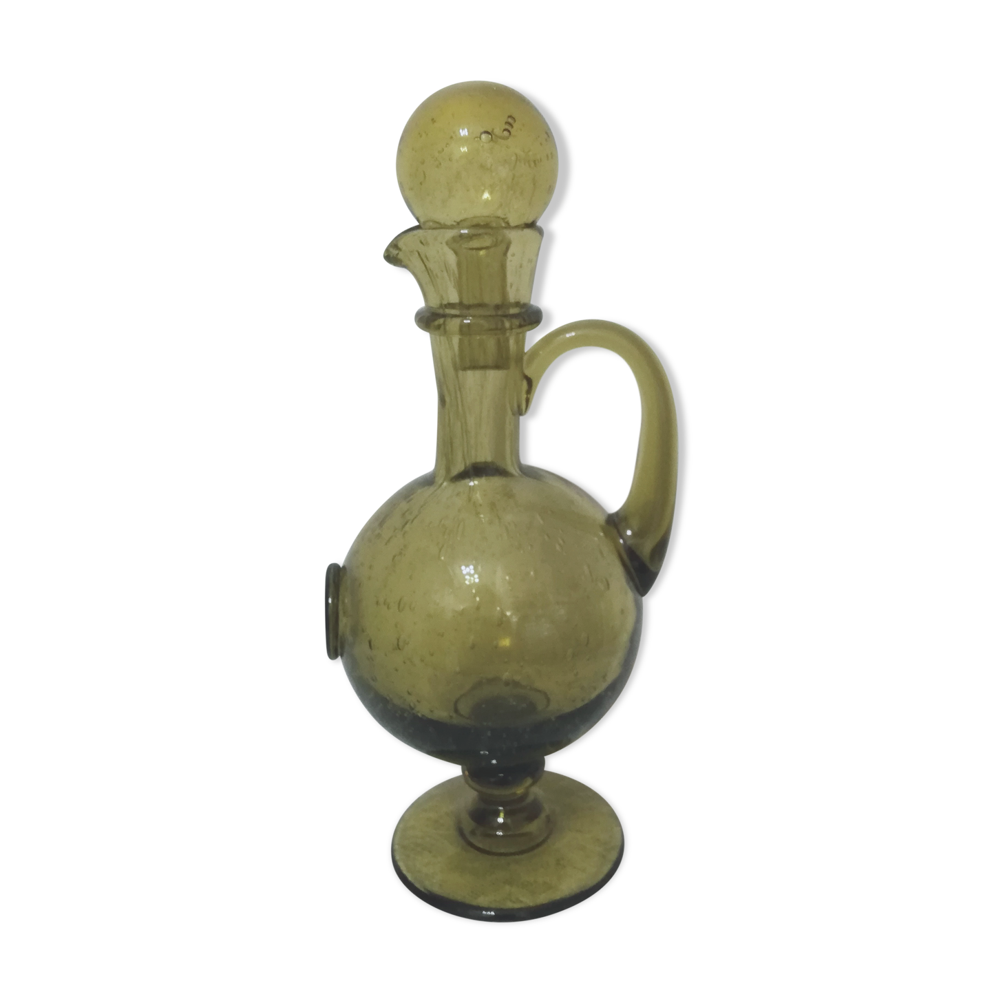 La Rochere bubble blown glass carafe
