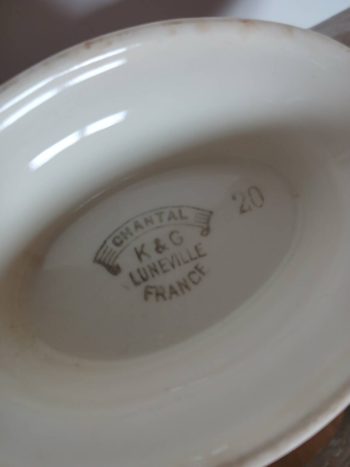 Lunéville sauceboat