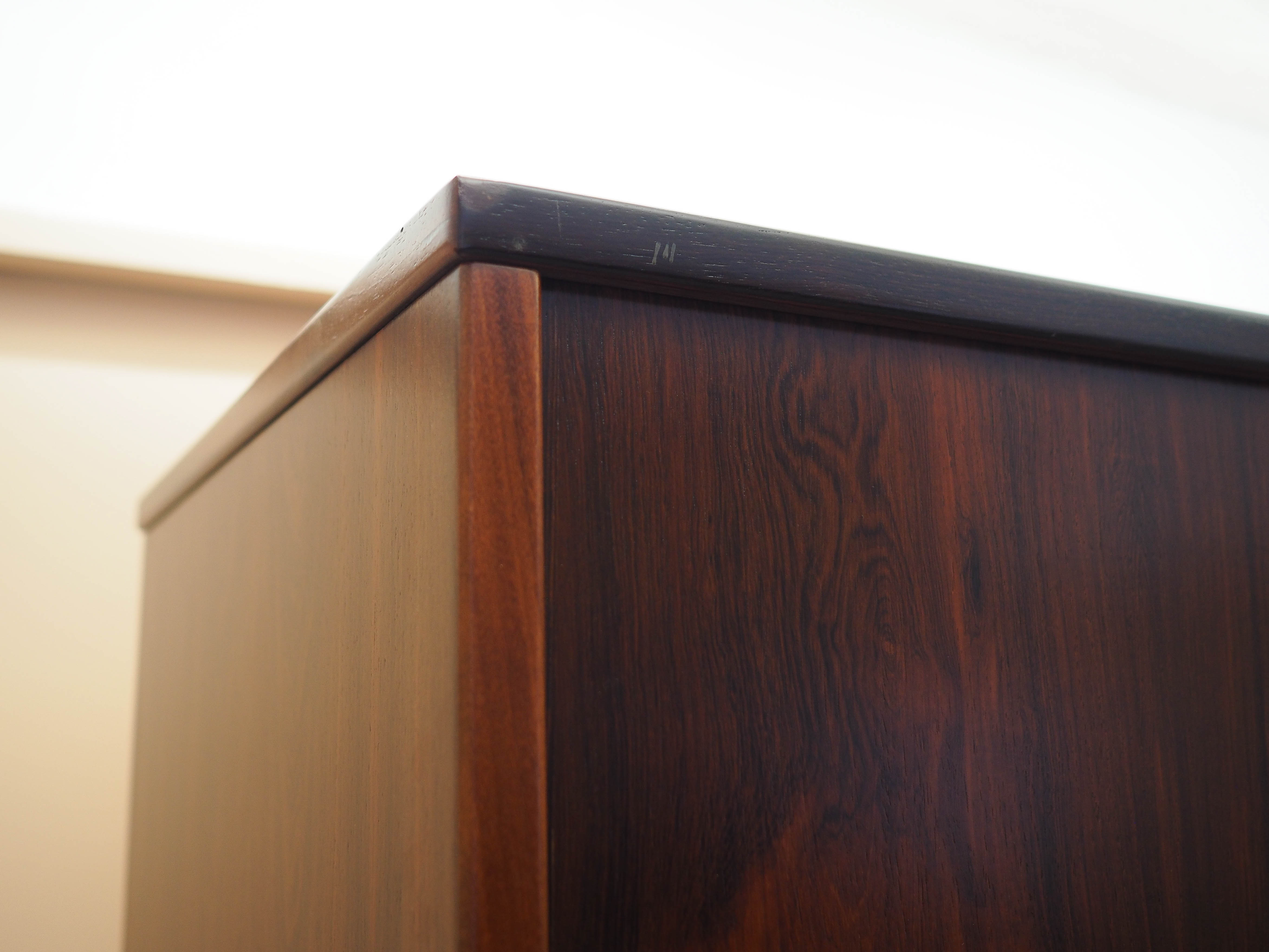 Rosewood wardrobe, Danish design, 1970s, made in Denmark