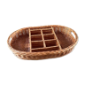 🌾 Large vintage 🌾 rattan serving tray
