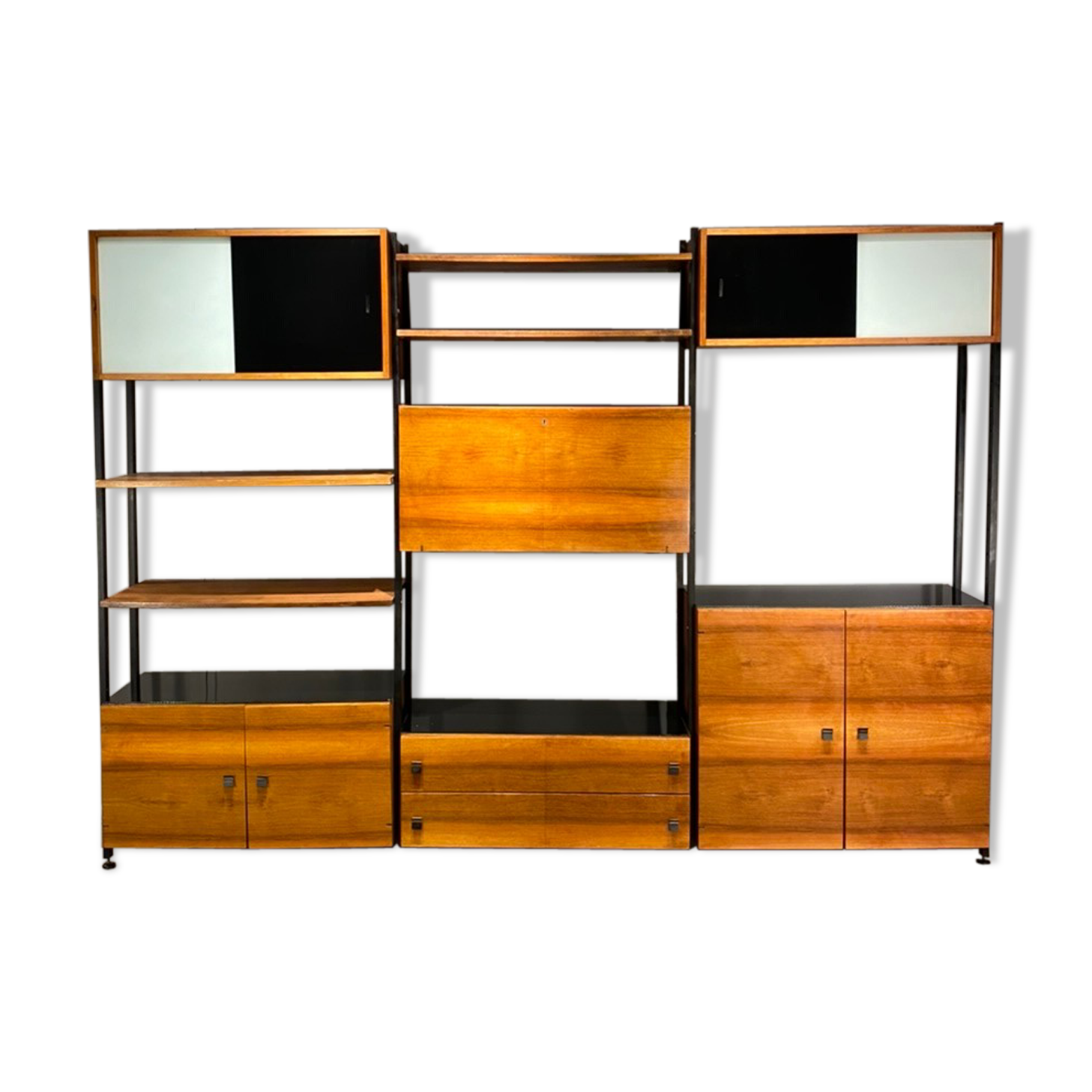 Modular bookcase vintage 60