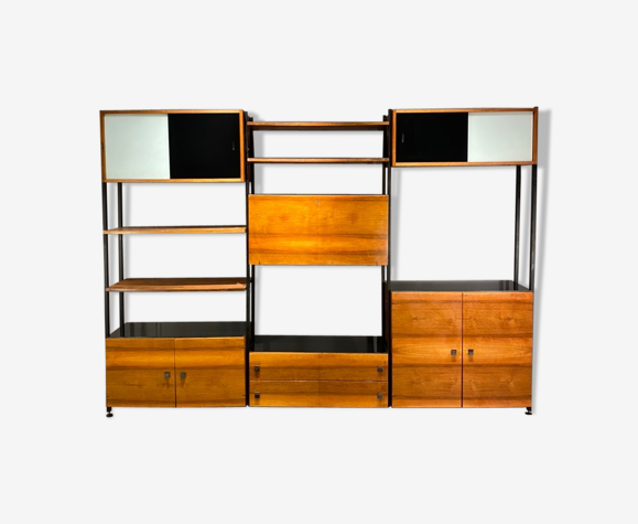 Bibliothèque modulaire vintage 60
