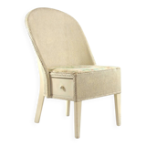 Lloyd Loom Studio style chair with drawer