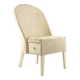 Lloyd Loom Studio style chair with drawer
