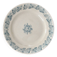 Round dish 19th Longwy iron earth "Russian"