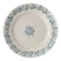 Round dish 19th Longwy iron earth "Russian"