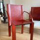 Set of 4 Carlo Bartoli chairs – Manufacturer Matteo Grassi – Coral model