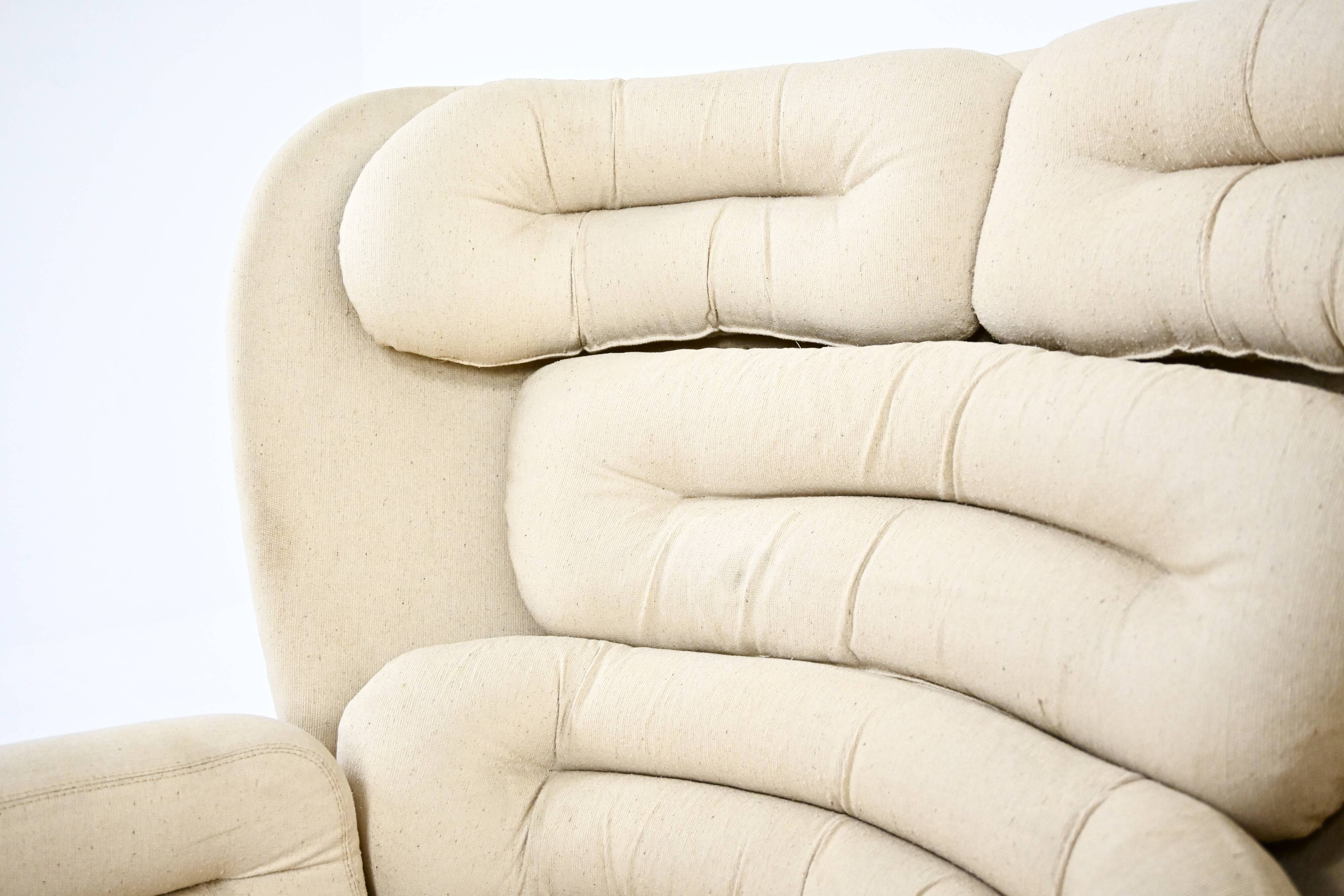 Elda armchair by Joe Colombo for Comfort, Italy, 1960s