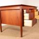 Bureau de Direction Danois en teck par Gunnar Nielsen Tibergaard 1960.