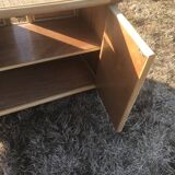 Bathroom furniture in rattan and bamboo