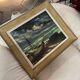 Oil painting on canvas Marine