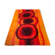 XXL Ege Taepper Rya De Luxe rug, Orange wool rug 70