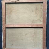 Oil on canvas "Man with red scarf" 1942 by AVRIL