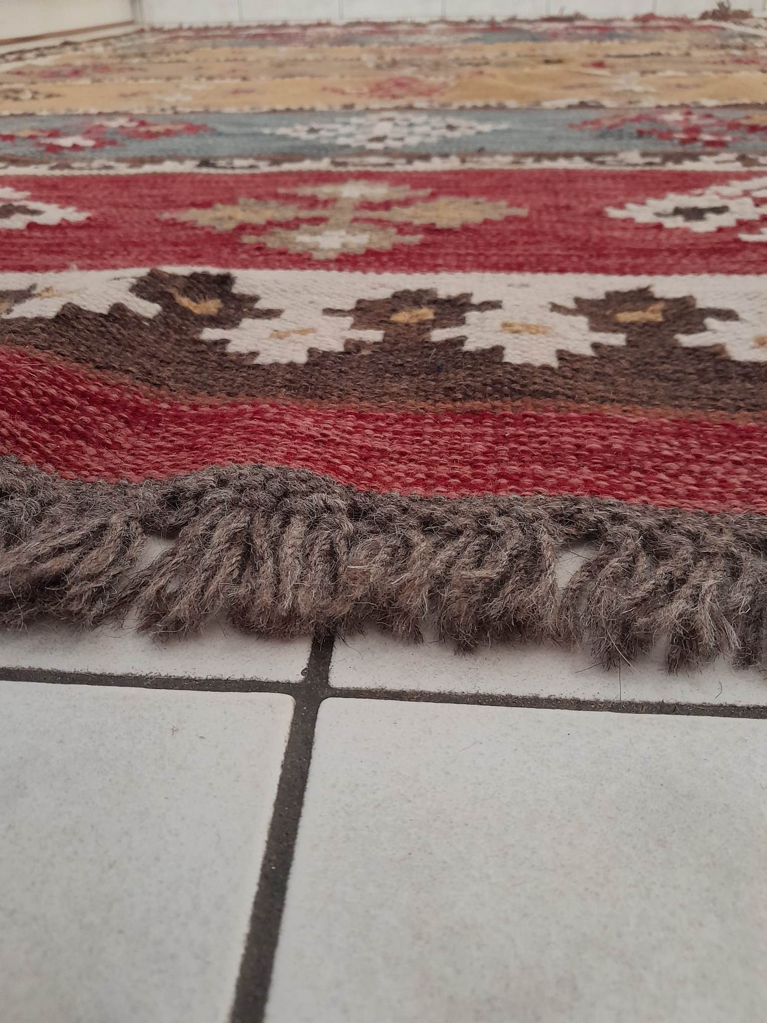 Tapis kilim kibak fait main 240x170cm