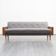 Vintage convertible sofa