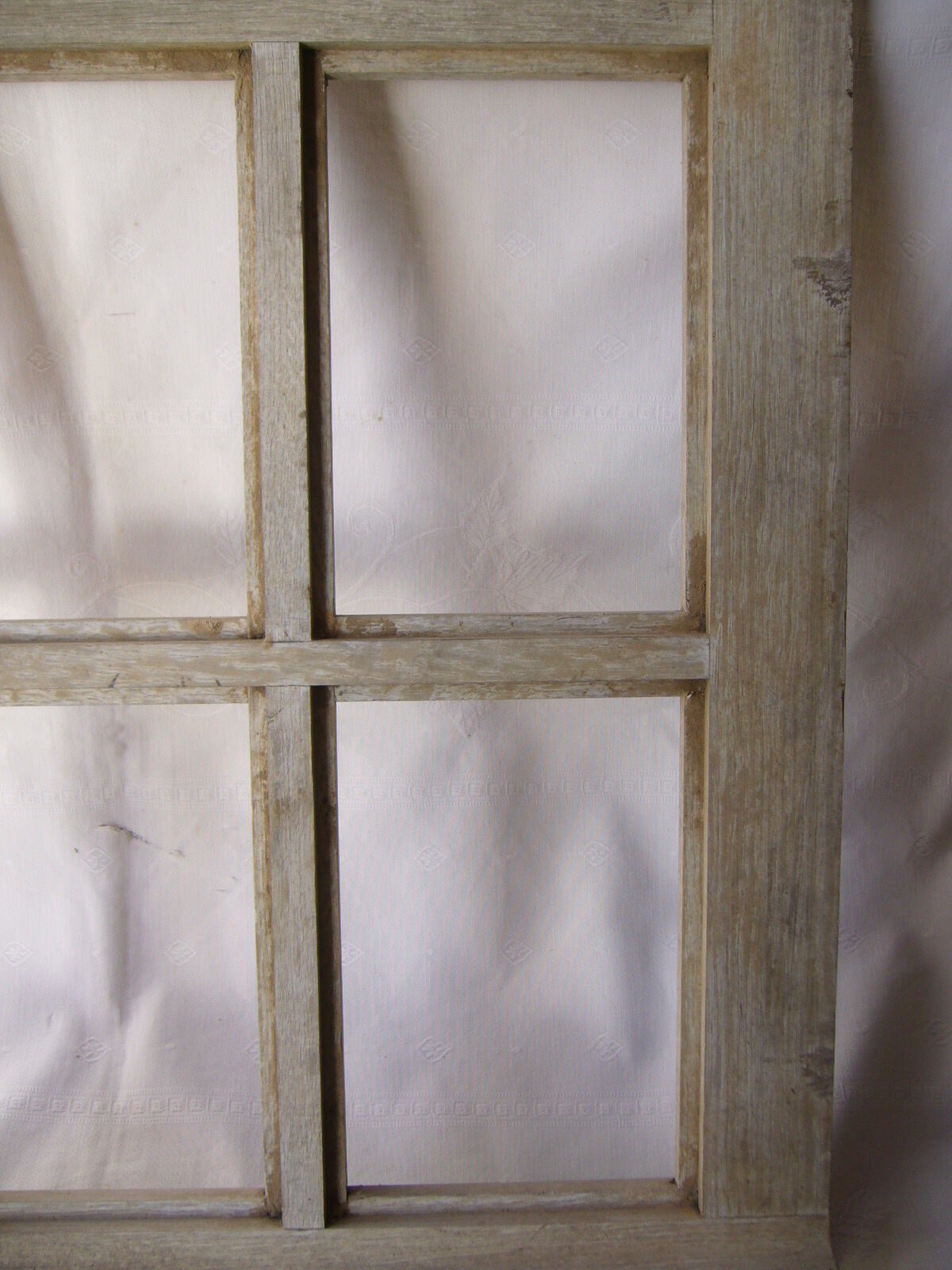 Old rectangular wooden window