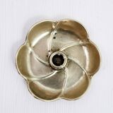 Brass flower candle holder