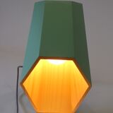 Lampe de table en bois polychrome Seletti minimaliste