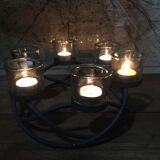 Metal crown photophore