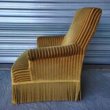 Authentique ancien Fauteuil de style Vintage en bon état