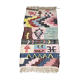 Moroccan Berber carpet Kilim Boucherouite Neuf 1, 68x1m