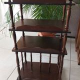 Antique music shelf unit