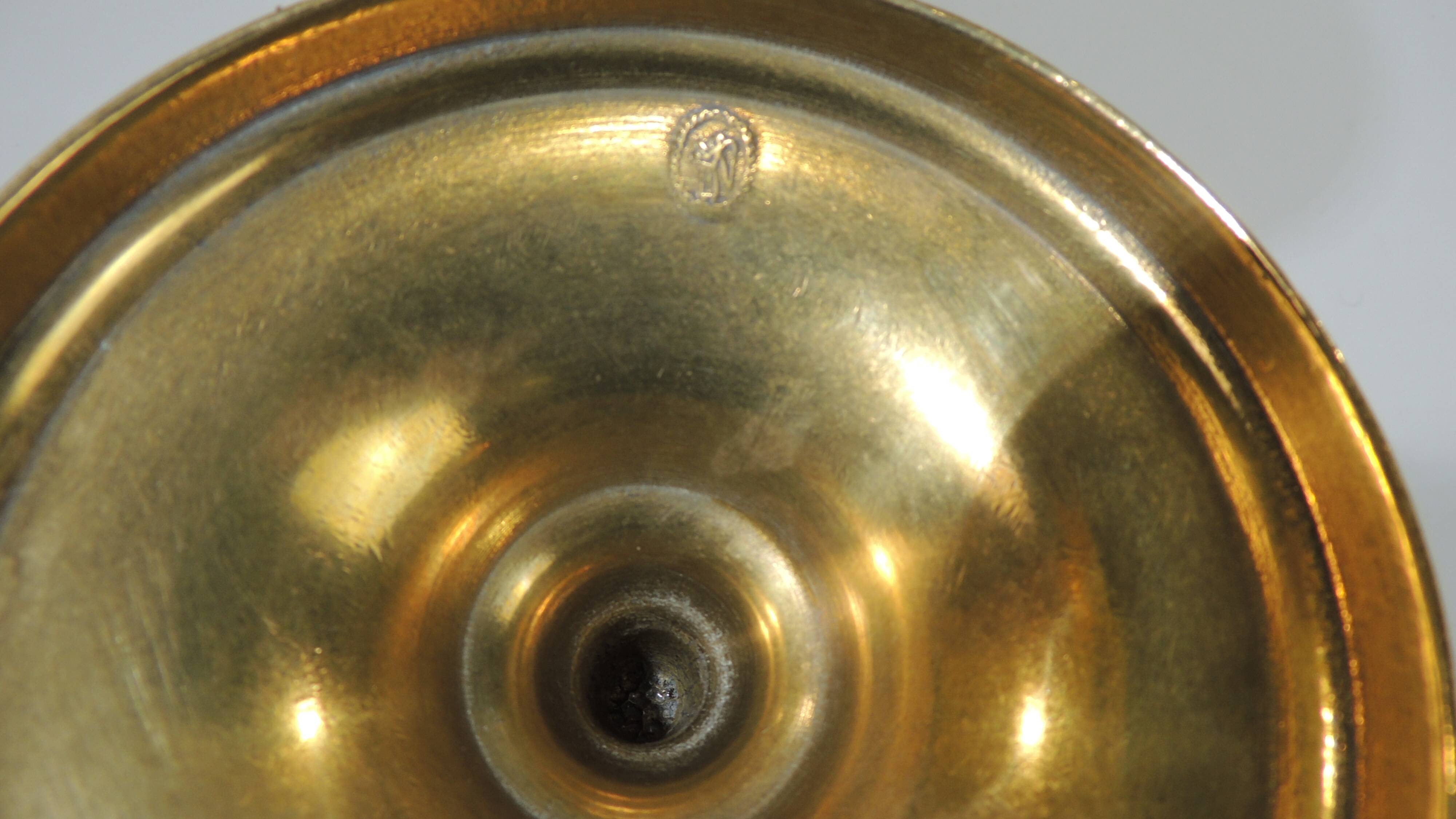 Pair of bronze candlesticks / Vintage