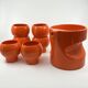 Ceramic bowl/pitcher set • Georges Lanteri for A.R.P. • Circa 70s
