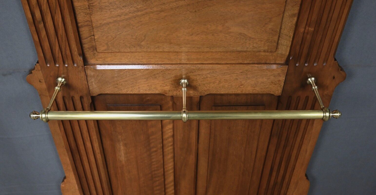 Vestiaire porte-manteaux en chêne – 1900