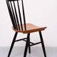 Set of 4 spindle back dining chairs 1960s holland