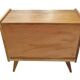 Vintage Chest if dealers wood rattan 1950 feet compass