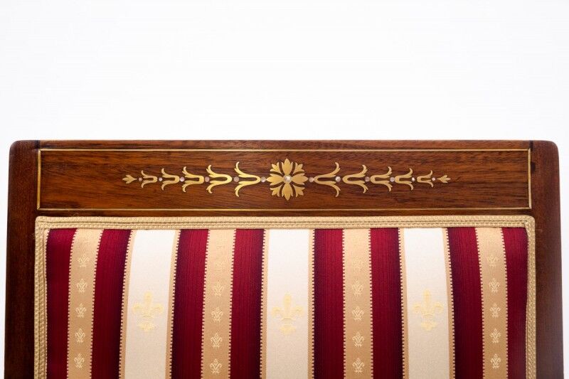 A pair of antique armchairs from the late 19th century, France. After renovation.