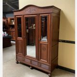 Antique Art Nouveau wardrobe