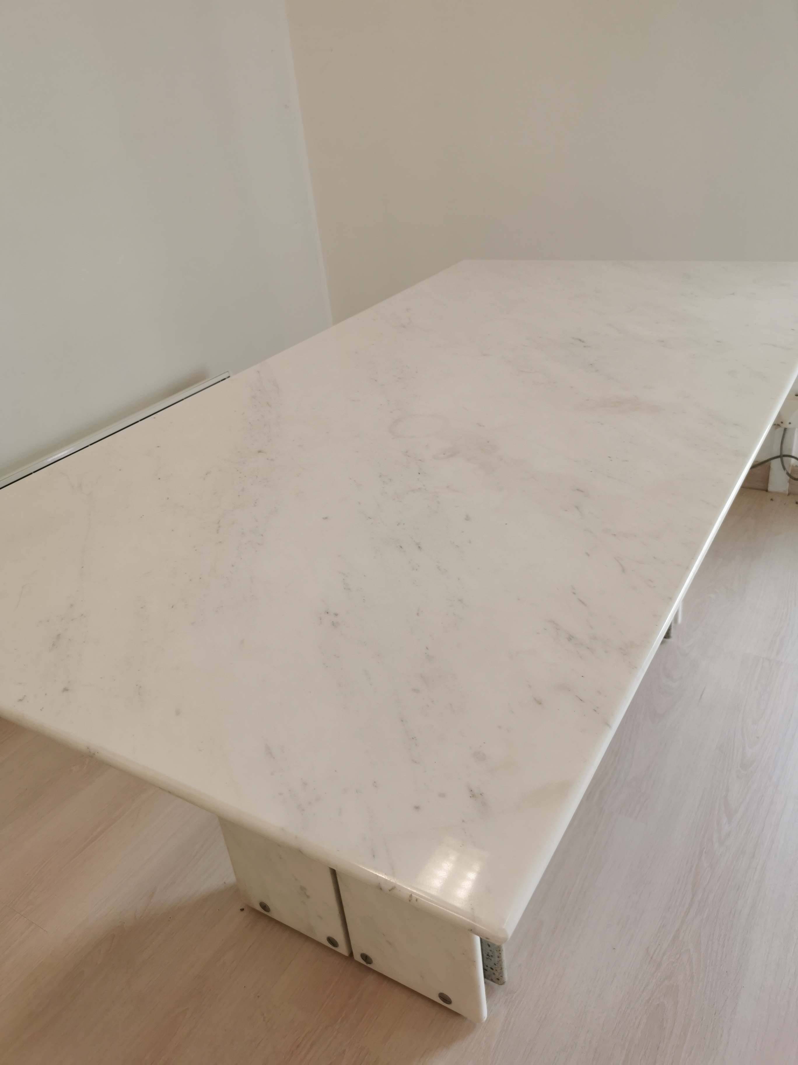 Dining room table or marble desk year 1980