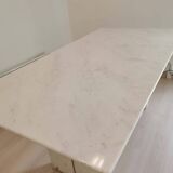 Dining room table or marble desk year 1980