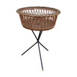 Vintage wicker pan