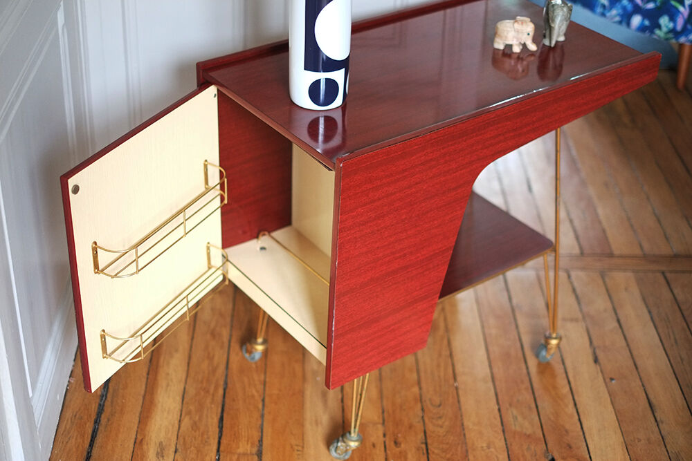 Bar formica and brass 1960