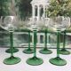 Vintage Alsace wine glass