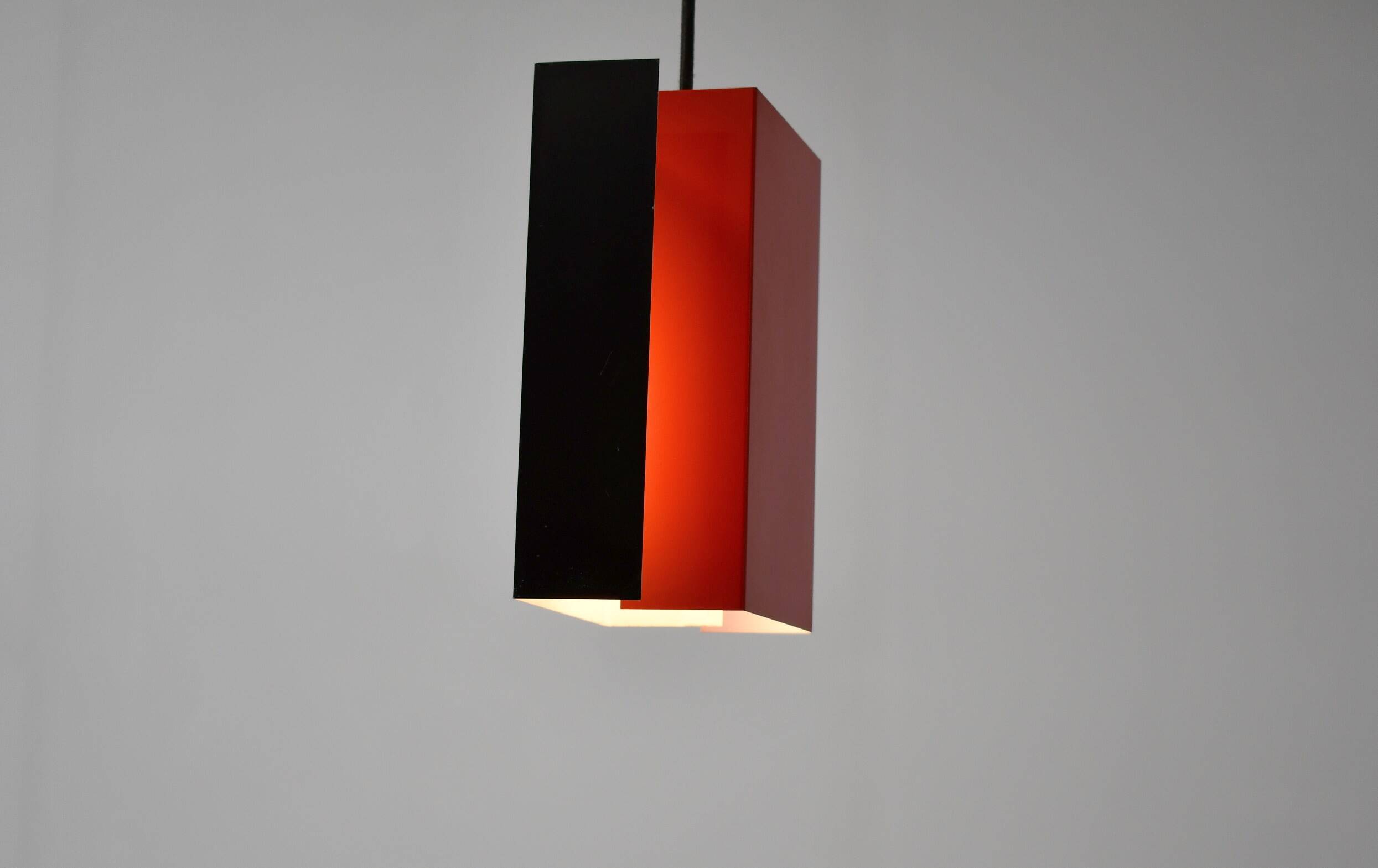 Plafonnier Nippon conçu par Simon Henningsen pour LYFA, Danemark, 1970. (B)