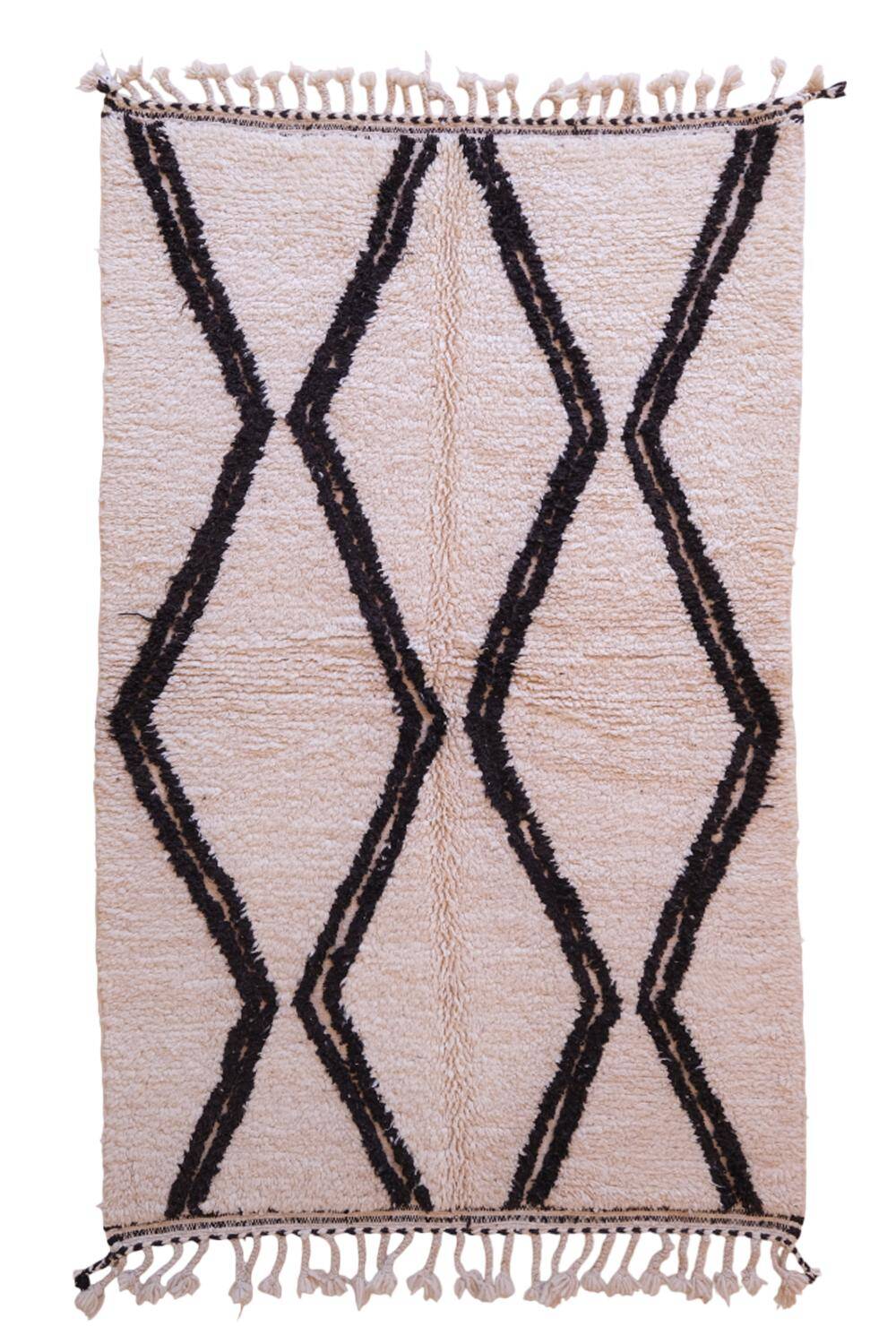 Tapis Beni Ouarain du Maroc - 243 x 151 cm