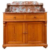 Dressing table in wood and marble of the 19th century