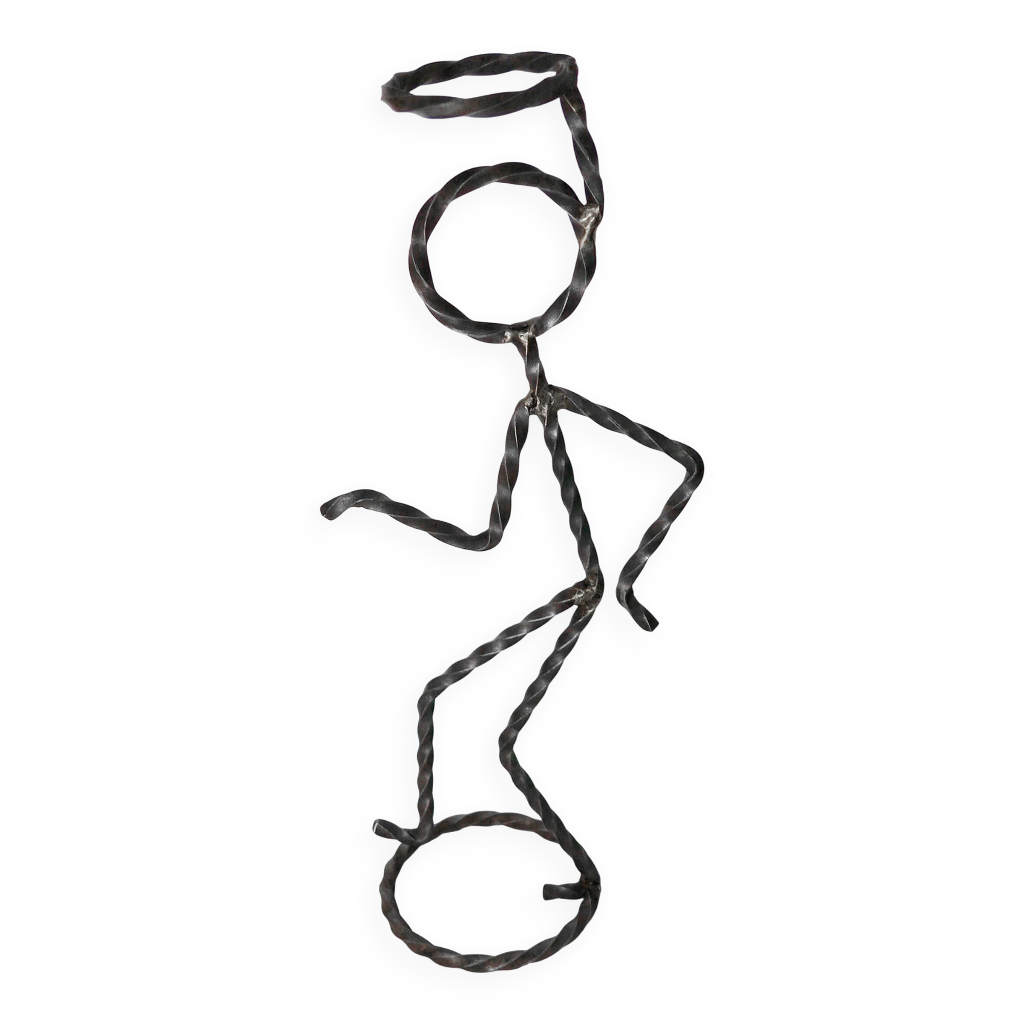 Stickman The Saint Simon Templar sculpture