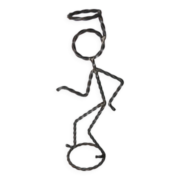 Stickman The Saint Simon Templar sculpture