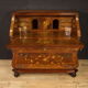 Bureau en bois incrusté du 20ème siècle