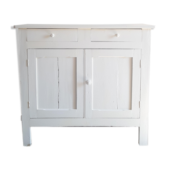 Old white Parisian buffet