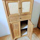 Solid oak Art Deco sideboard