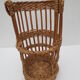 Old baguette basket, wicker bakery