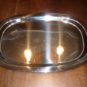 Plateau de service en acier inox WMF Cromargan 49X33